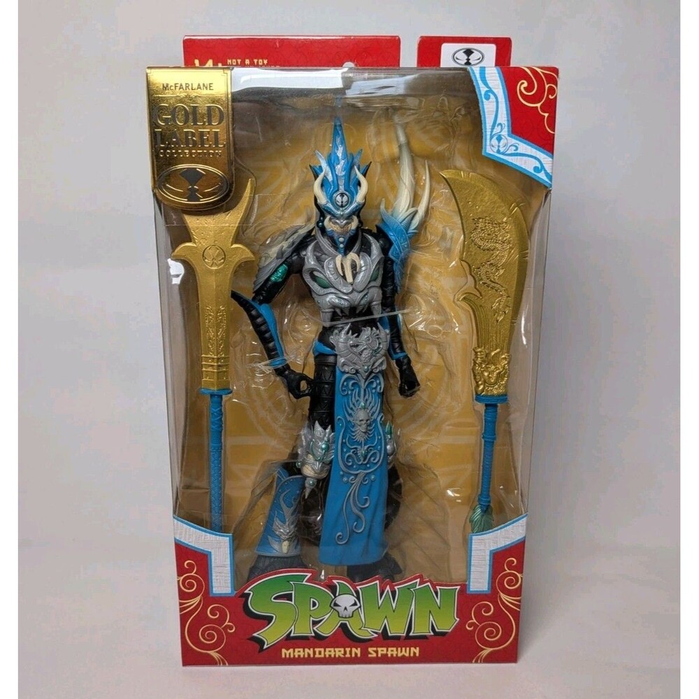 Mandarin Spawn Action Figure McFarlane Toys Gold Label Collection NIB